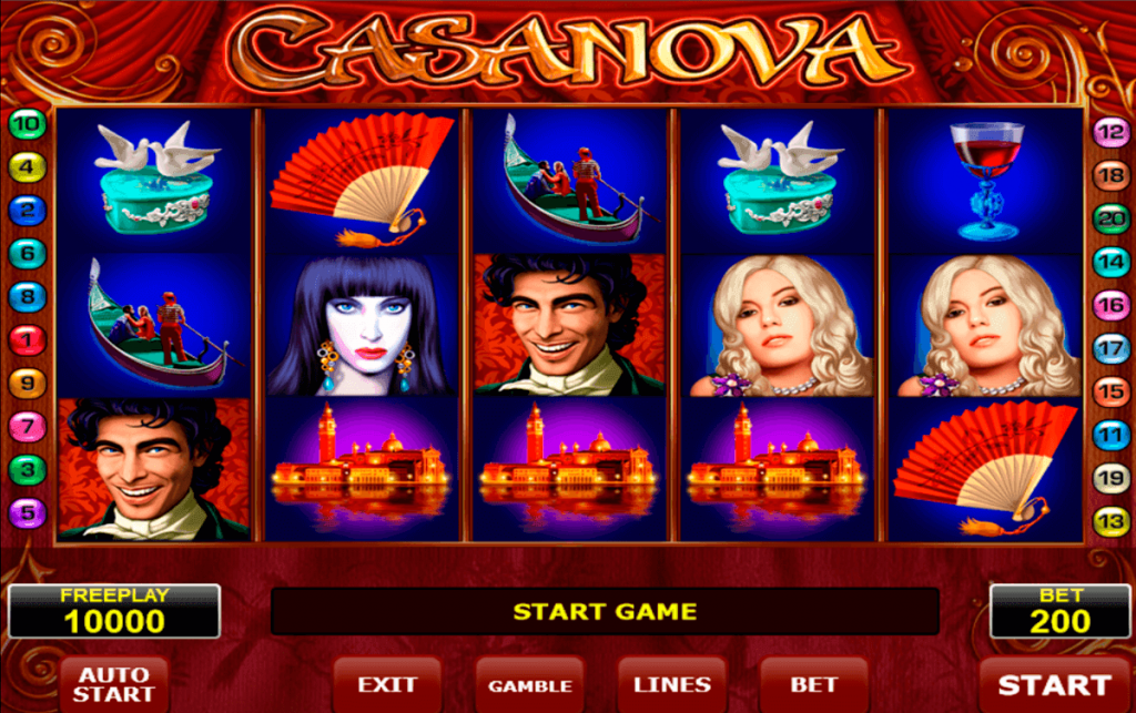 casanova slot